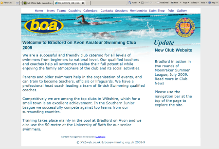 Bradford on Avon Swimming club